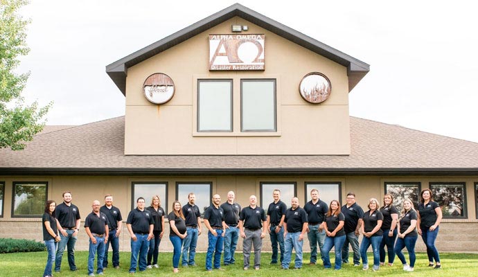 Alpha Omega Disaster Restoration service team