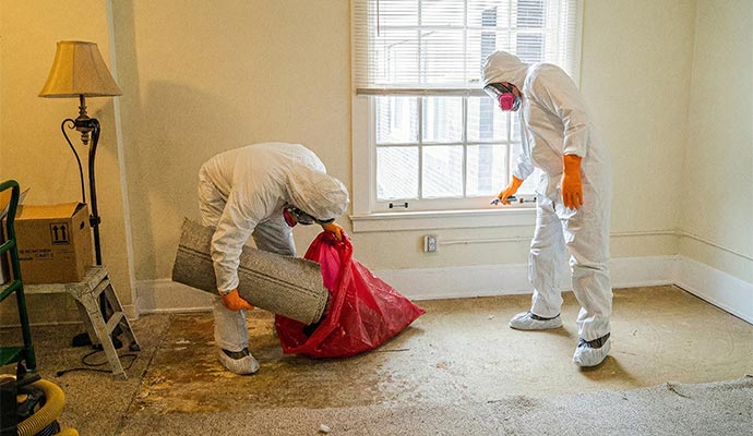 Professional trauma cleanup service