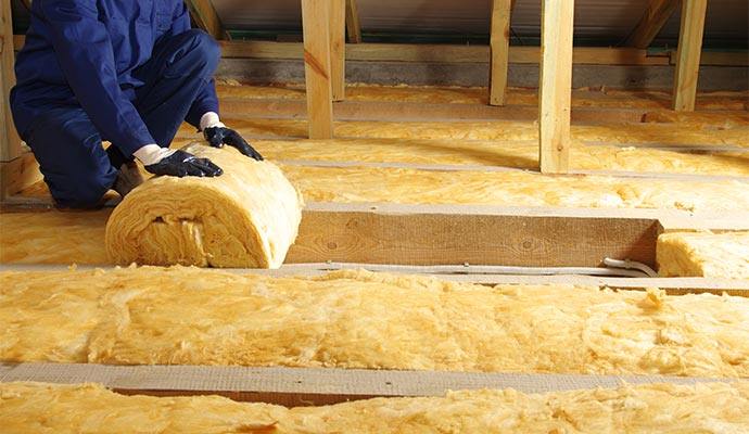 Professional insulation replacement service