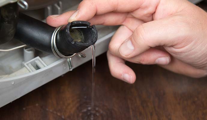 Prevent Water damage from liking applicance